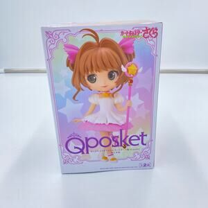 Banpresto Qposket Cardcaptor Sakura Sakura Kinomoto Figure Version A NIB